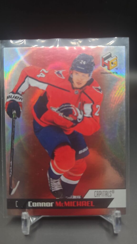 2020-21 Upper Deck HoloGrFx Rookies Connor McMichael #HG17 Rookie Card