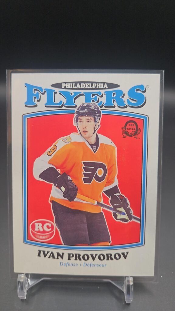 2016-17 Upper Deck O-Pee-Chee Update Marquee Rookie Ivan Provorov #686, Flyers rookie card, OPC update rookie, NHL rookie