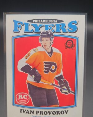 2016-17 Upper Deck O-Pee-Chee Update Marquee Rookie Ivan Provorov #686, Flyers rookie card, OPC update rookie, NHL rookie