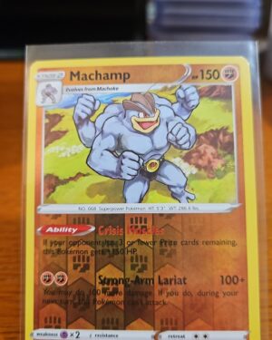 Pokémon TCG Machamp Sword & Shield - Lost Origin 088/196 Reverse Holo Rare