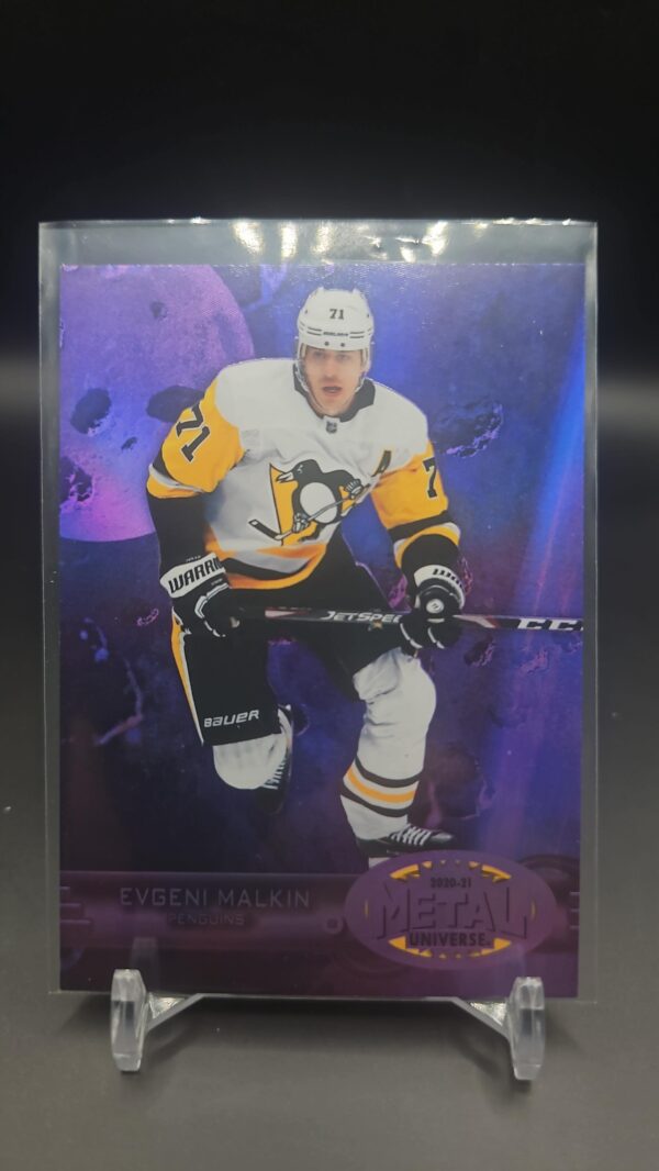 2020-21 Skybox Metal Universe Purple Spectrum /199 Evgeni Malkin #71