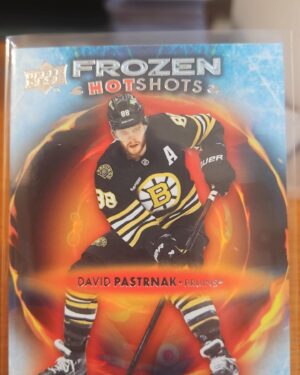 2024-25 UD Tim Hortons FROZEN HOTSHOTS DAVID PASTRNAK # FH-8
