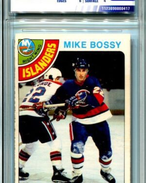 1978-79 MIKE BOSSY ROOKIE O-PEE-CHEE NY ISLANDERS #115 EGA 6 Ex-nm