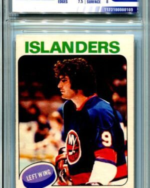 1975-76 O-Pee-Chee #199 Clark Gillies Ega 6.5 EX-NM+