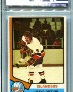 1974-75 O-Pee-Chee #195 Denis Potvin Ega 6 EX-NM