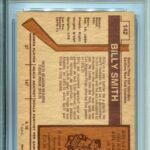1973-74 O-Pee-Chee #142 Billy Smith EGA 6 EX-NM - Image 2