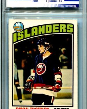 1976-77 O-Pee-Chee #115 Bryan Trottier EGA 6.5 EX-nm+