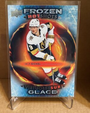 Jack Eichel Upper Deck Tim Hortons Frozen HotShots FH-6 Vegas Golden Knights hockey card
