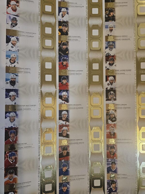 AP3 Signature Materials, Dual Signature Materials Artist Proofs Uncut Sheet Redemption The Cup 2021-2022 - Image 3