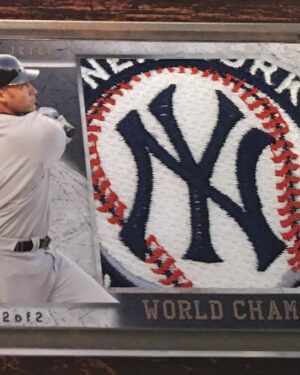Derek Jeter Custom Jersey Card /2
