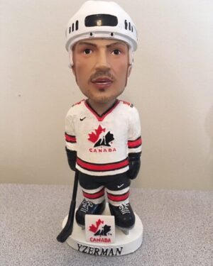 2002 Olympic Team Canada Bobblehead - Steve Yzerman