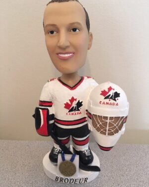 2002 Olympic Team Canada Gold Medal Bobblehead - Martin Brodeur