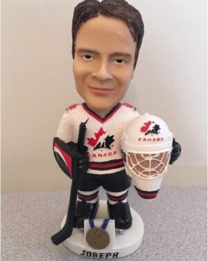 2002 Olympic Team Canada Gold Medal Bobblehead - Curtis Joseph