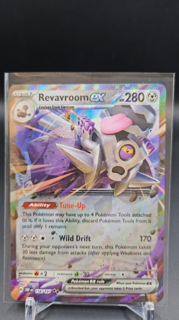 Revavroom EX 156/197 Double Rare Obsidian Flames Pokemon Card