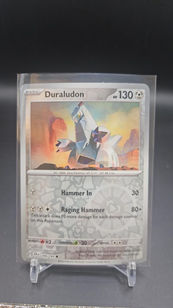 Duraludon Reverse Holo - (Rare) 106/142 - Stellar Crown - Pokemon