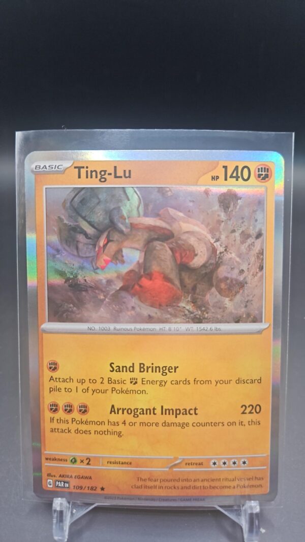 Ting-Lu - 109/182 - Holo Rare - Paradox Rift - Pokemon - NM/M