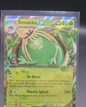 Sinistcha 23/167 Double Rare Holo Twilight Masquerade Pokémon Card Front