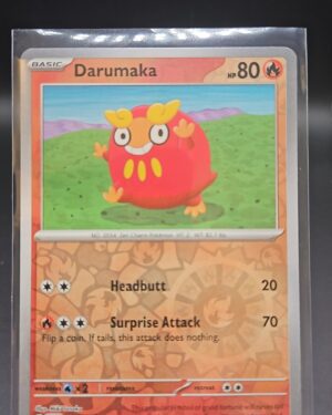 Darumaka 34/197 Reverse Holo Obsidian Flames - Pokemon TCG