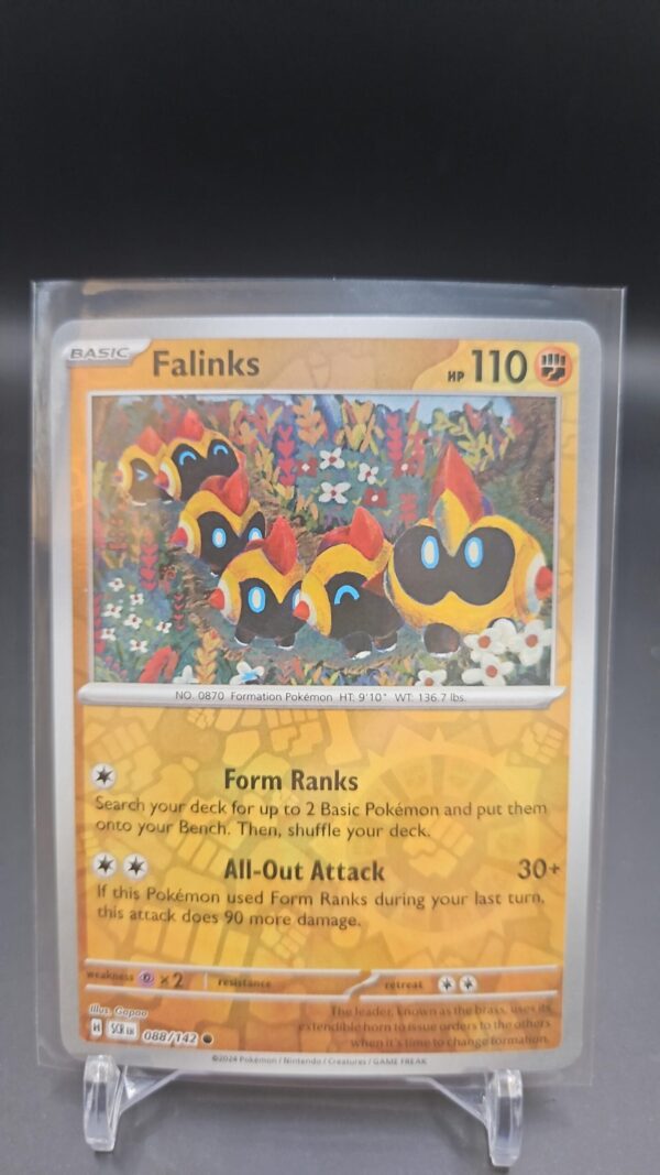 Falinks 88/142 Reverse Holo Common Stellar Crown Pokémon TCG Card Front