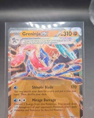 Greninja EX 106/167 SV06: Twilight Masquerade Double Rare Holo Pokemon TCG