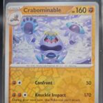 Crabominable 115/197 Obsidian Flames Reverse Holo Pokemon Card