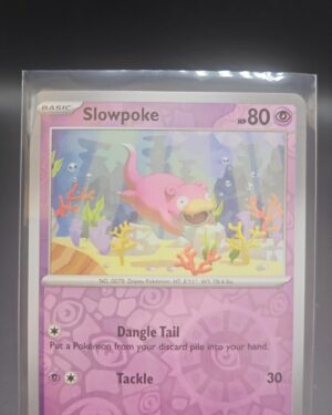 Pokémon TCG: Slowpoke 57/142 Reverse Holo (Stellar Crown) Mint Condition