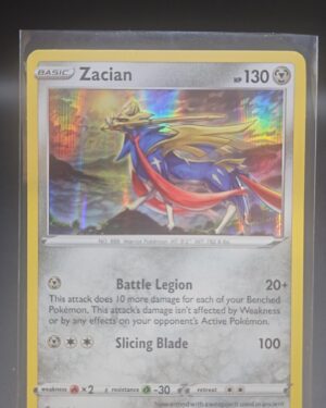 Pokemon TCG - Holo Zacian 94/159 - Crown Zenith 2023
