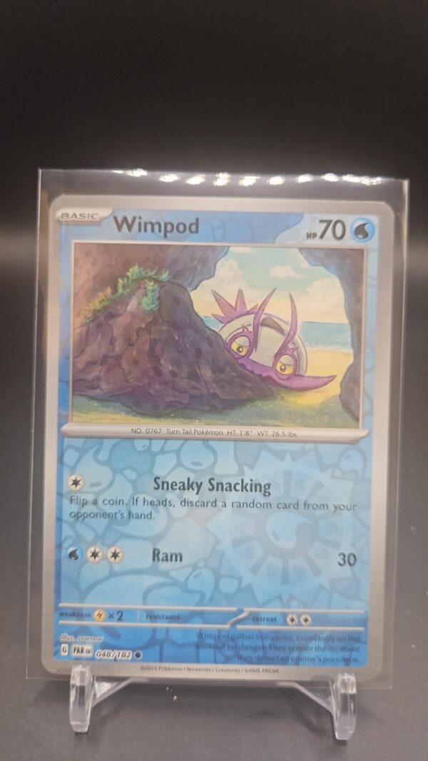 Wimpod 48/182 Paradox Rift Reverse Holo Common Pokémon TCG