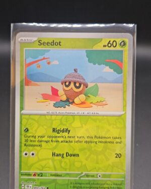 SEEDOT 003/162 - REVERSE HOLO POKEMON - TEMPORAL FORCES