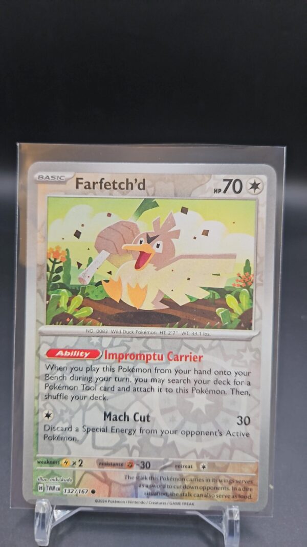 Farfetch'd 132/167 Reverse Holo Pokémon Twilight Masquerade