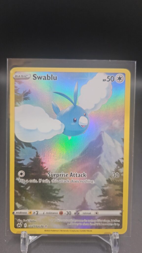 Swablu, Galarian Gallery, Crown Zenith, Full Art, Holo Rare, Pokémon