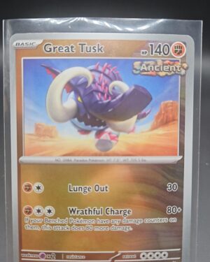 2024 Pokémon Temporal Forces - Great Tusk Reverse Holo No. 96/162