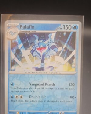 Palafin #49/162 SV Temporal Forces 2024 Pokemon Reverse Holo Uncommon TCG Card