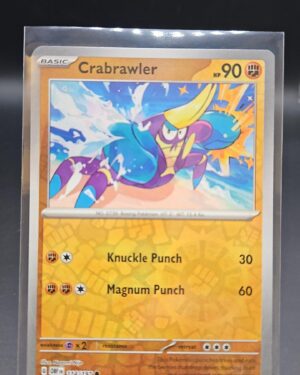 Pokemon Crabrawler 114/197 Obsidian Flame Reverse Holo Common