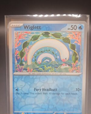 Wiglett 51/182 Reverse Holo Pokemon TCG: Paradox Rift Near Mint