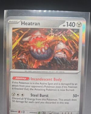Pokemon - Heatran - 123/167 - Holo Rare - Twilight Masquerade -NM/M