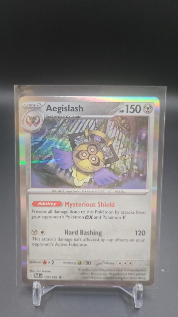 Paradox Rift - Aegislash - 134/182 Holo Rare Pokémon Trading Card Game