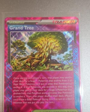Grand Tree ACE Spec 136/142 Stellar Crown Holo Rare Pokémon Card Front