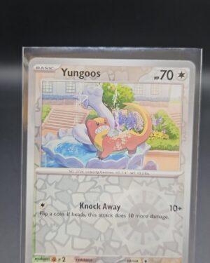Pokemon Obsidian Flames 176/197 Yungoos Reverse Holo