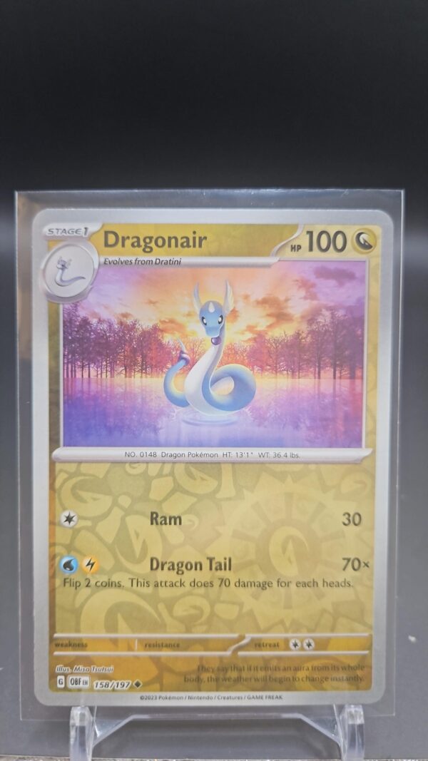 Pokémon TCG Dragonair 158/197 Obsidian Flames Reverse Holo