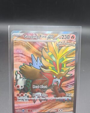 Gouging Fire ex 188/162 Full Art Temporal Forces SV05 Pokémon Card NM/M Front