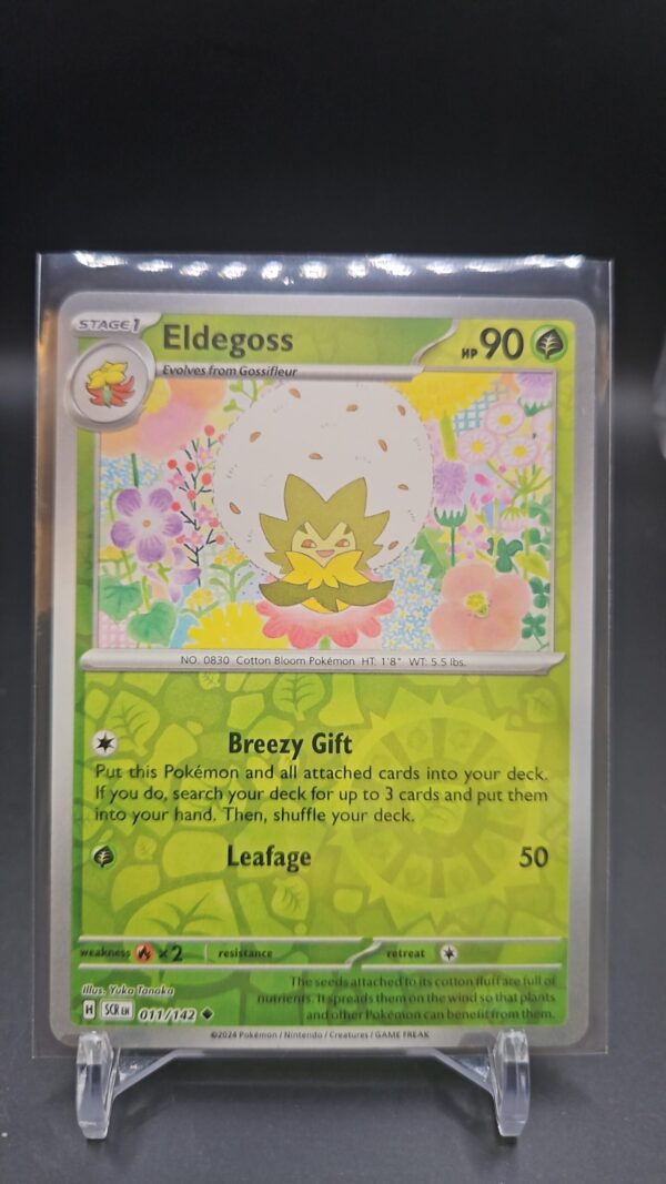 Eldegoss 11/142 Reverse Holo Stellar Crown - Pokemon TCG