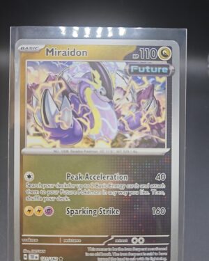 Miraidon 121/162 Reverse Holo Rare Temporal Forces Pokémon TCG Card Front