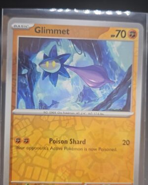 Glimmet 122/197 Reverse Holo Pokemon TCG: Obsidian Flames