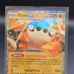 Klawf ex 120/197 - Obsidian Flames - Double Rare Holo Pokemon