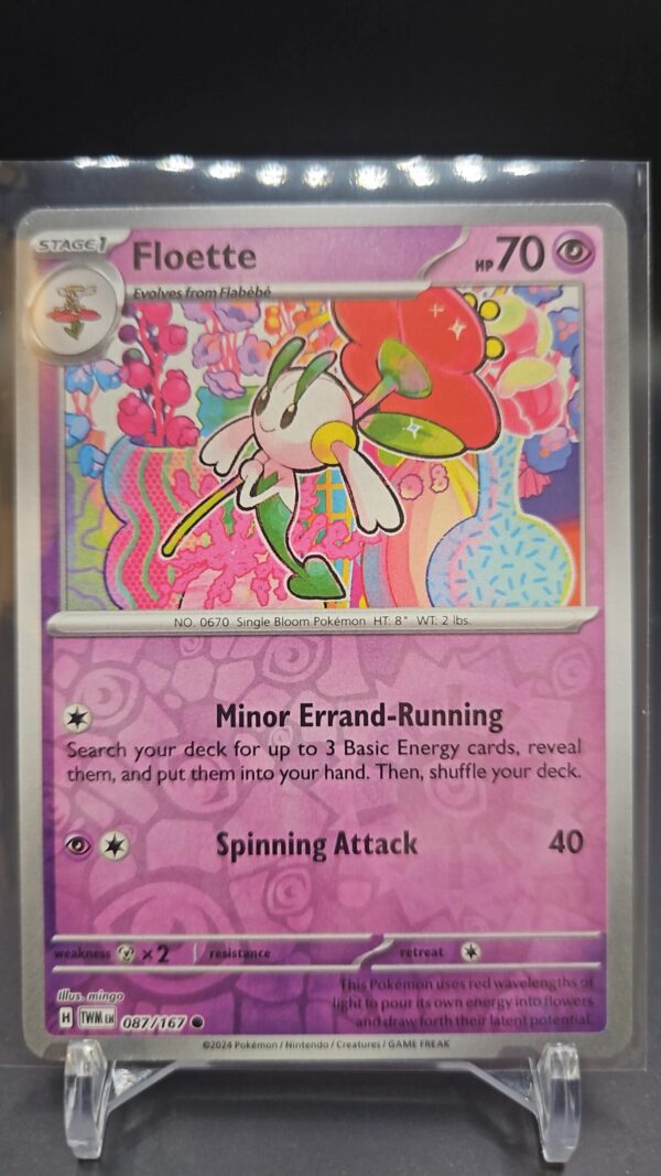 Floette 87/167 Reverse Holo | Twilight Masquerade | Pokemon Card