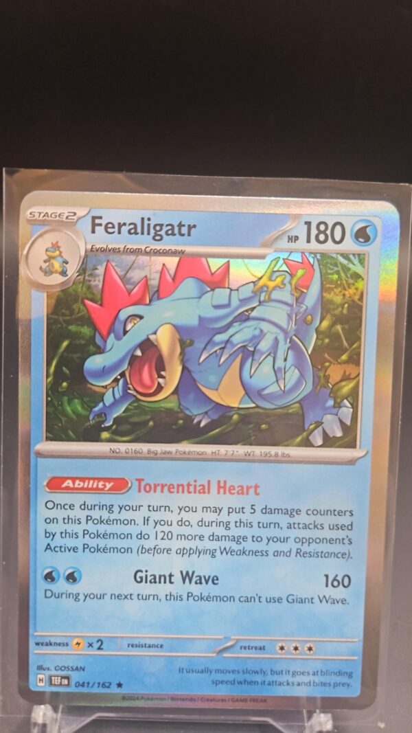 Feraligatr 41/162 Pokemon Temporal Forces Holo Rare