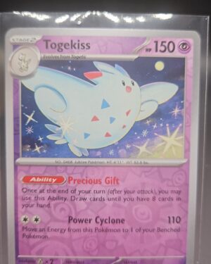 Togekiss 85/197 Reverse Holo Rare Obsidian Flames Pokémon TCG Card Front