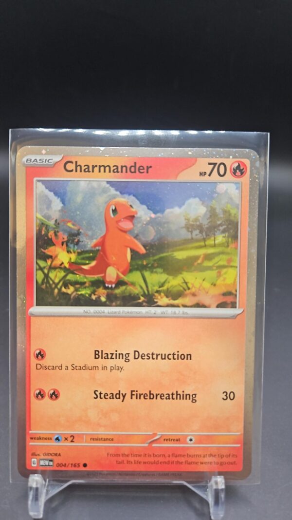 Charmander - 004/165 (Cosmos Holo) - SV: Scarlet & Violet Promo Cards