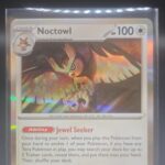 Noctowl 115/142 Holo Stellar Crown SCR Pokemon Card NM